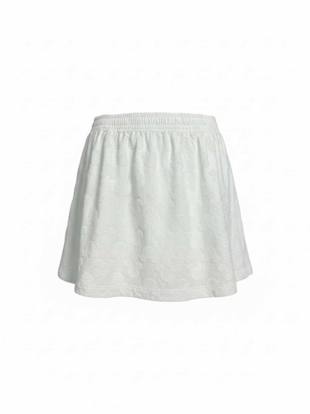 Disney Mickey Mouse Women’s Terry Cloth Skirt Mint Green Size Large L NWT